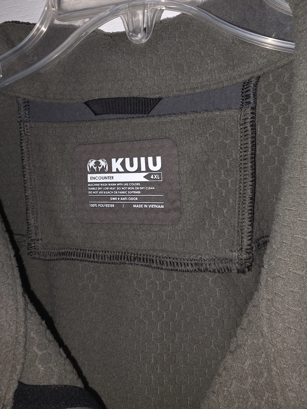 KUIU Men's Ash Green Encpunter Full-Zip Jacket - Picture 2 of 10